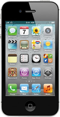 Смартфон APPLE iPhone 4S 16GB Black - Сатка