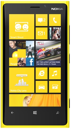 Смартфон NOKIA LUMIA 920 Yellow - Сатка